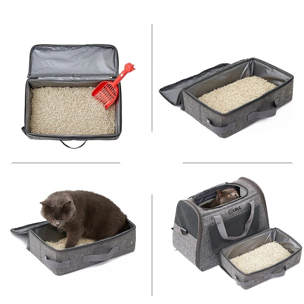 Foldable Cat Litter Box