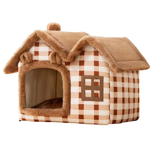 Warm Plush Bed House